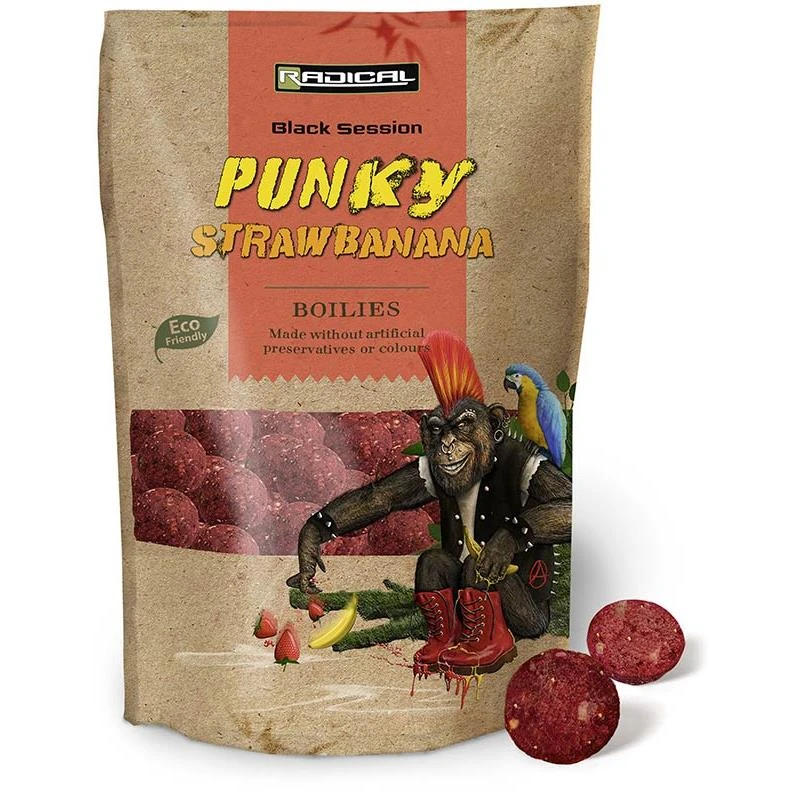 BOUILLETTE RADICAL PUNKY STRAWBANANA BOILIE 1 BOUILLETTE RADICAL PUNKY STRAWBANANA BOILIE