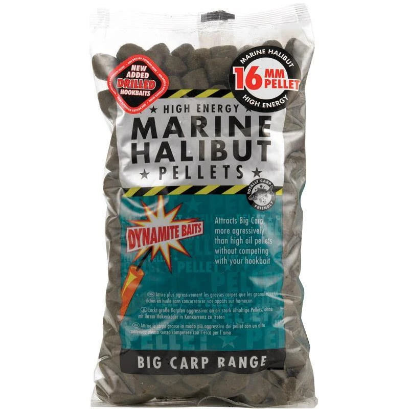 PELLETS DYNAMITE BAITS MARINE HALIBUT - 900G 1 PELLETS DYNAMITE BAITS MARINE HALIBUT - 900G